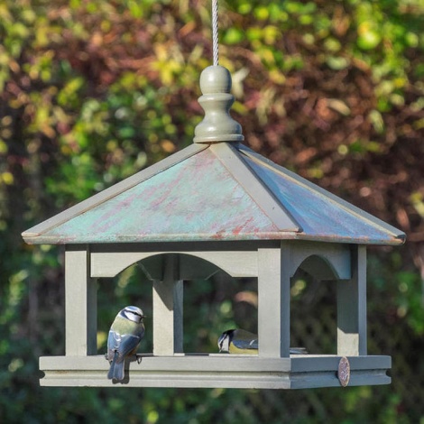 Classic Copper Bird Table by Wildlife World